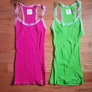 Hollister tank top bundle